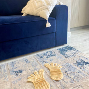 Foot Massage Mats 2 pcs (beige color) - picture 5