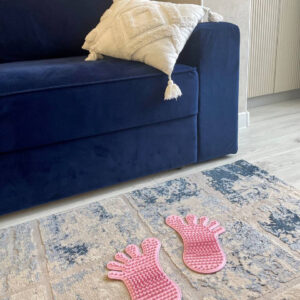 Foot Massage Mats 2 pcs (pink color) - Picture 3