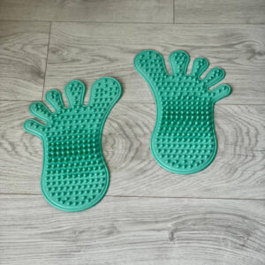 Foot Massage Mats 2 pcs (turquoise color) - Picture 3