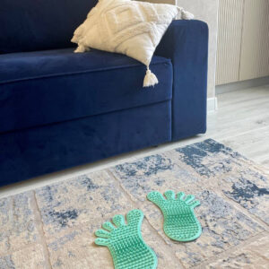 Foot Massage Mats 2 pcs (turquoise color) - Picture 8