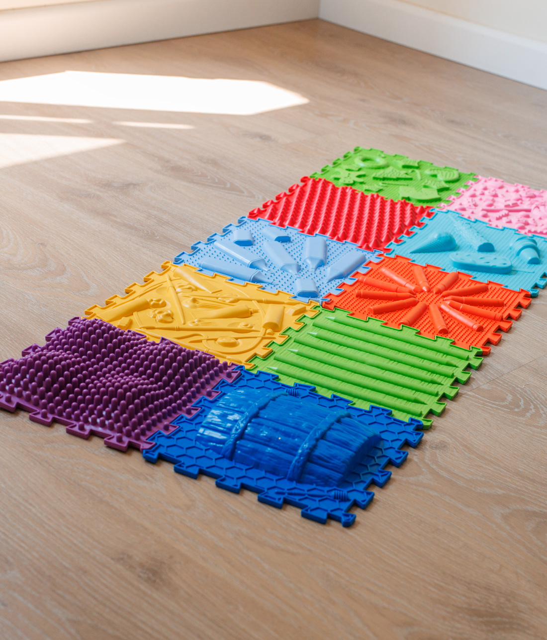 Second image of Sensory Mats "Creative Game" 10 pcs
