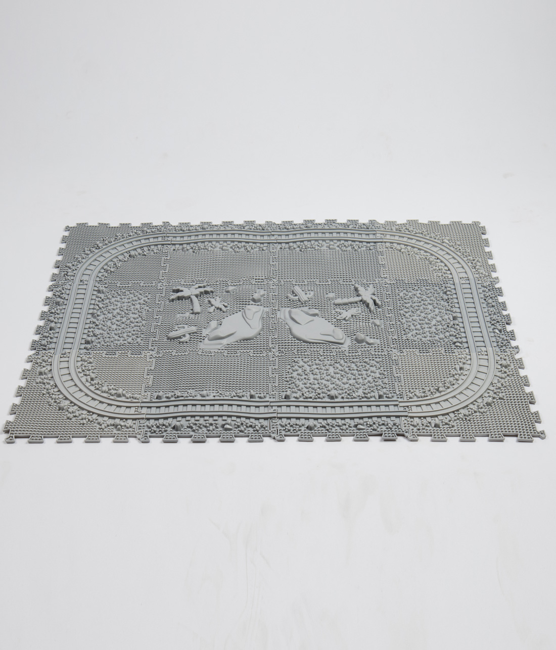 Second image of Sensory Mats “Railway” 12 pcs
