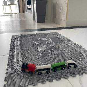 Sensory Mats “Railway” 12 pcs - Picture 4