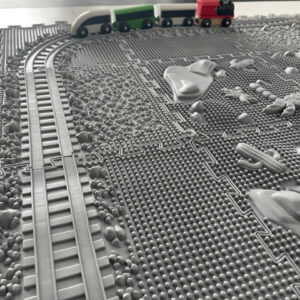 Sensory Mats “Railway” 12 pcs - Picture 6