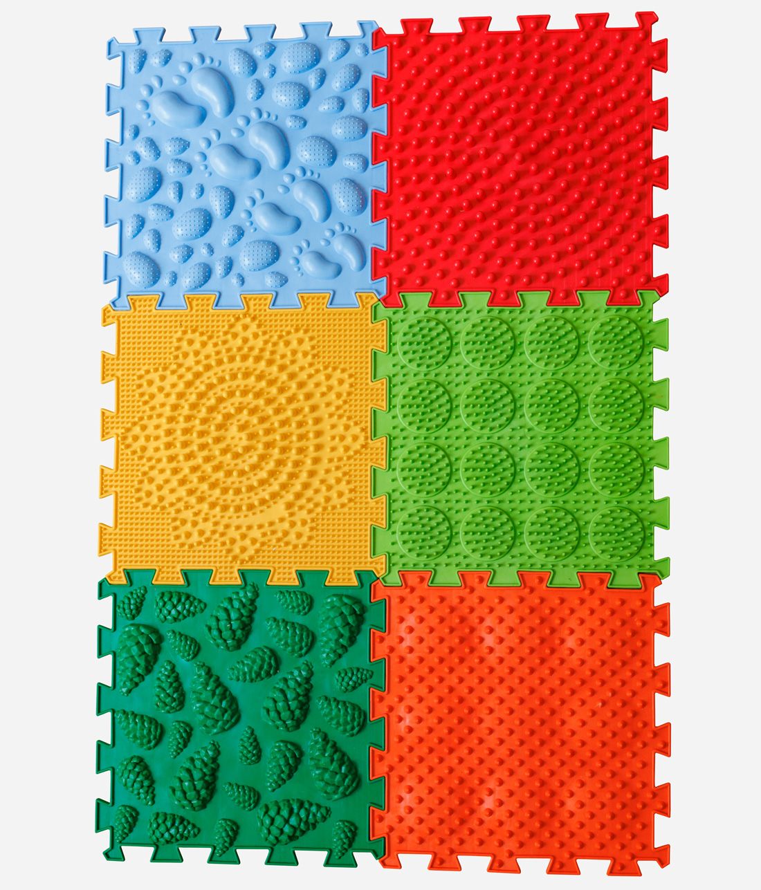Sensory Mats "Summer Game" 6 pcs