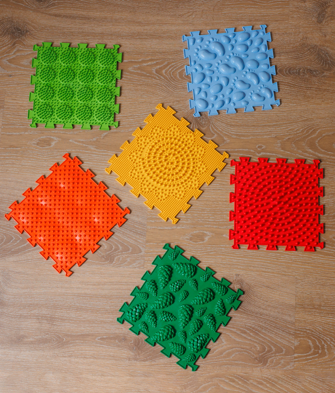 Second image of Sensory Mats "Summer Game" 6 pcs