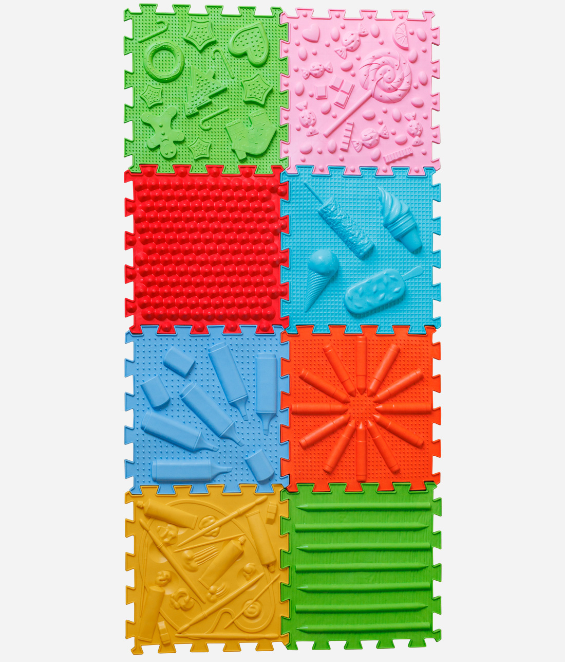 Sensory Mats "Sweet Game" 8 pcs