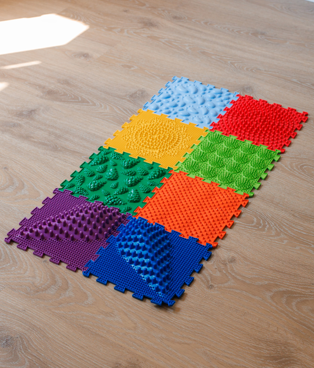 Second image of Sensory Mats "Sweet Game" 8 pcs
