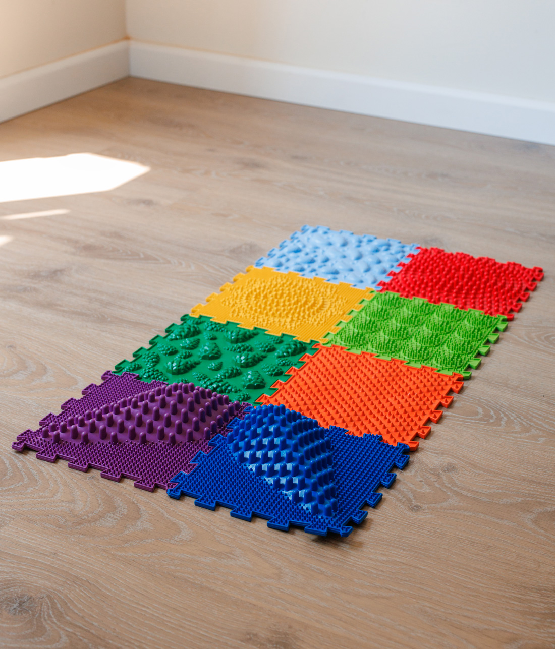 Second image of Sensory Mats "Summer Game" 8 pcs