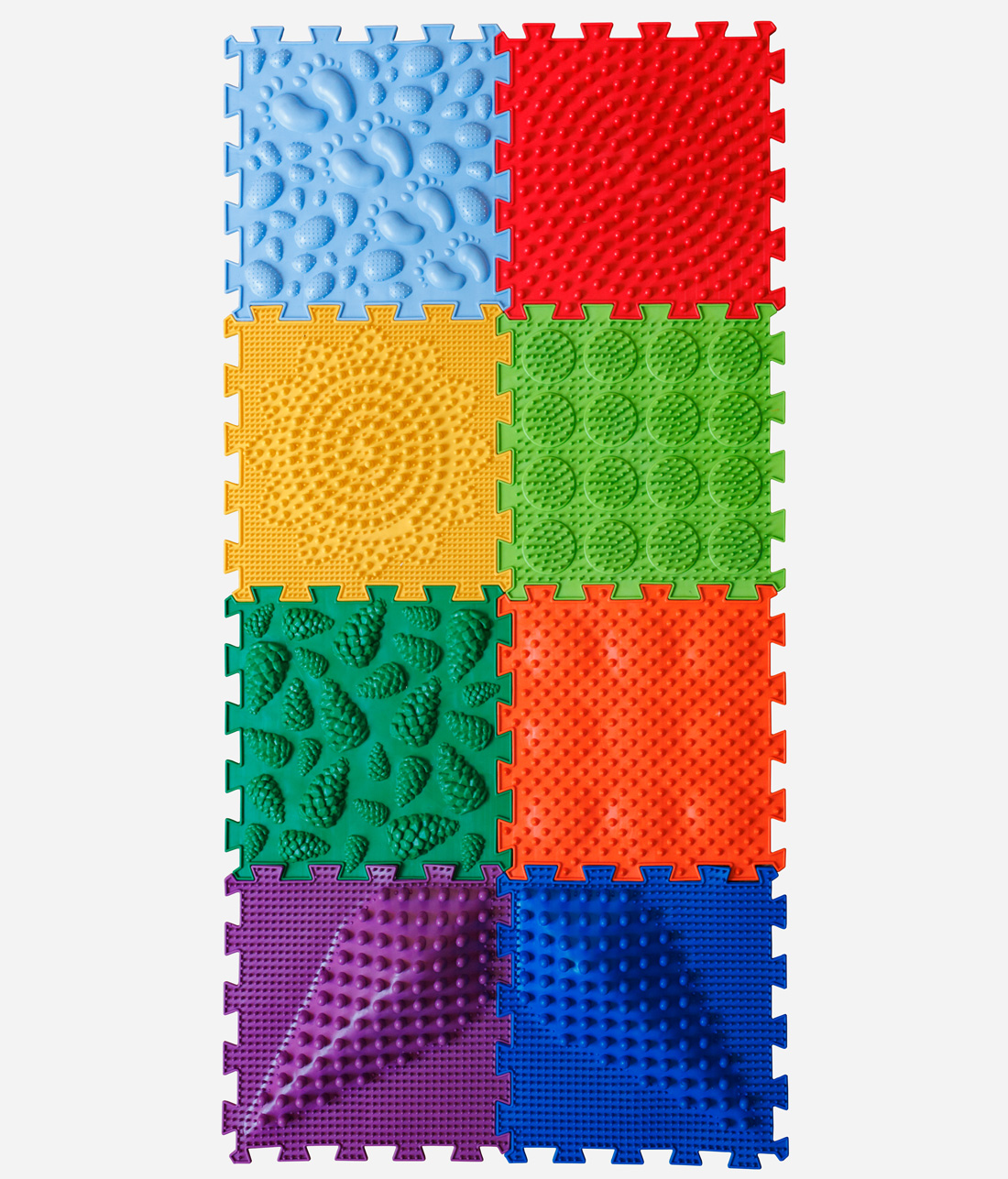 Sensory Mats "Summer Game" 8 pcs